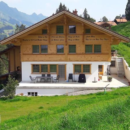 Ferien In Der Bergwelt Von Adelboden Acomodação com café da manhã Exterior foto